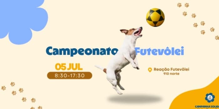 Campeonato de Futevôlei Beneficente - ONG Flora e Fauna